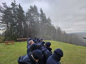 policjanci na Holicy