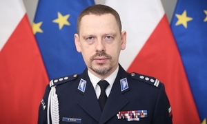 Komendant Główny Policji  insp. Marek Boroń