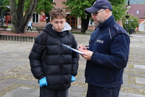 policjant, uczestnik