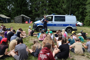 policjant dzieci