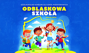 napis odblaskowa szkoła