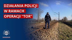 policjant na torach