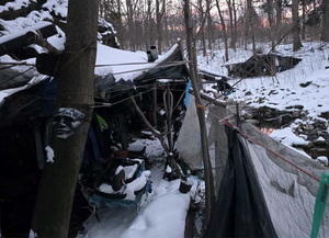 miejsce przebywania osób bezdomnych