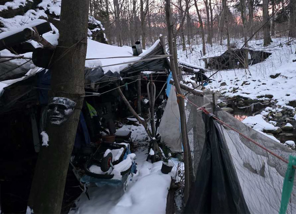 miejsce przebywania osób bezdomnych