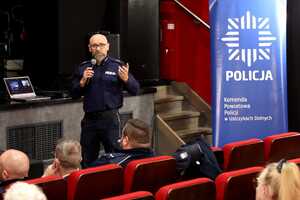 policjanci debata