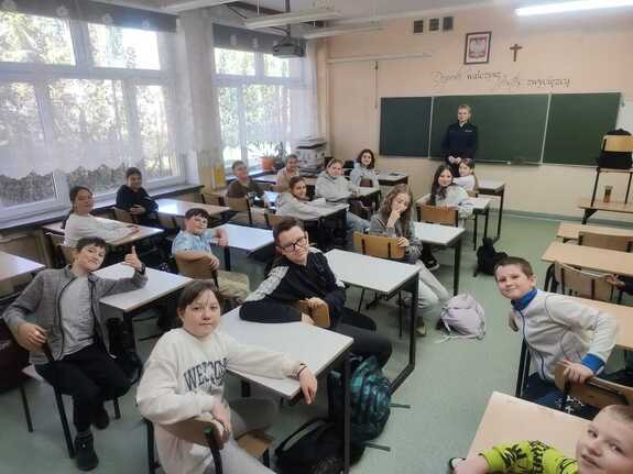 klasa i policjantka